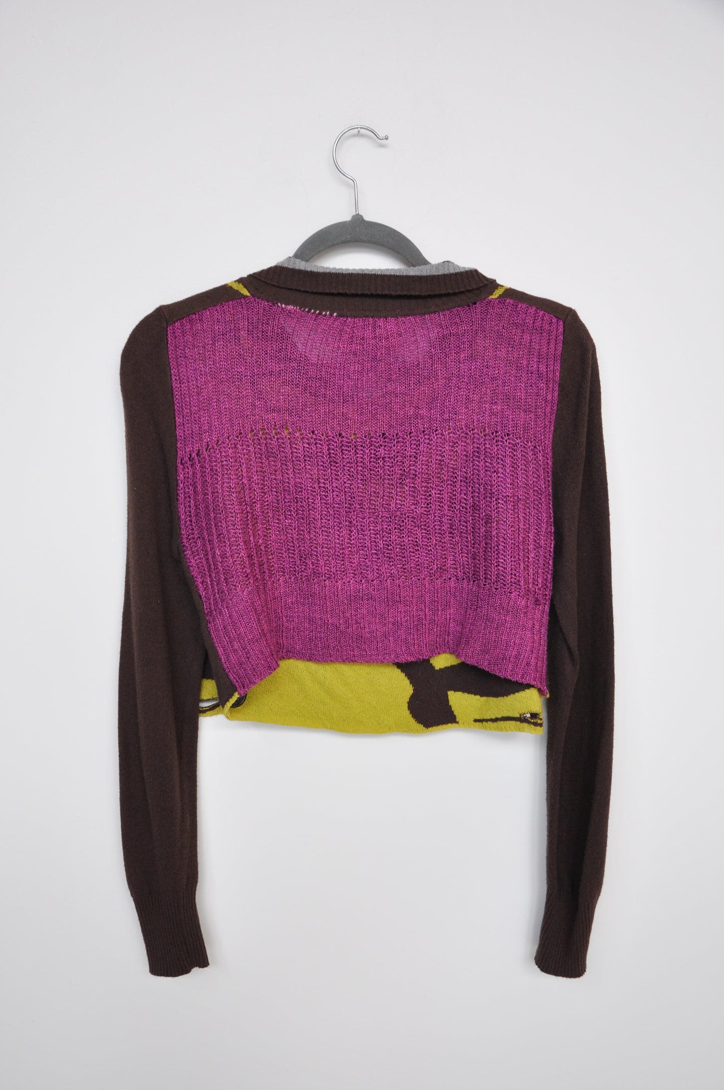 Vivienne Westwood Cardigan - brown/yellow/purple