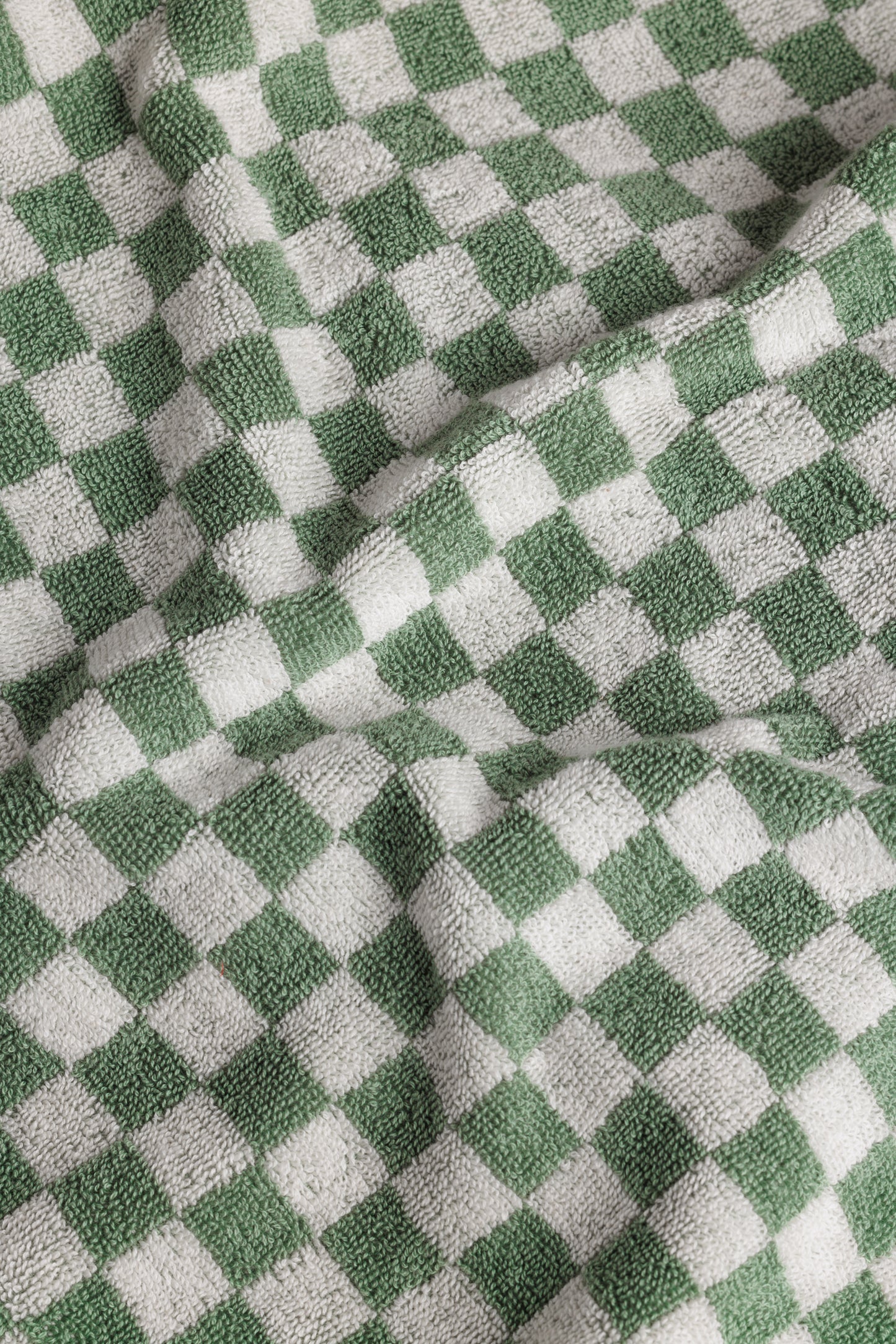 Josephine Hand Towel in Sage & Chalk