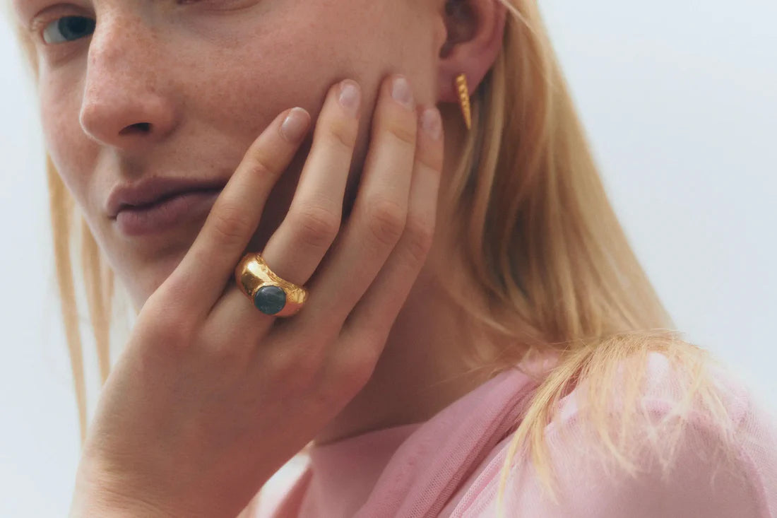 Fruto Melon Ring in Gold