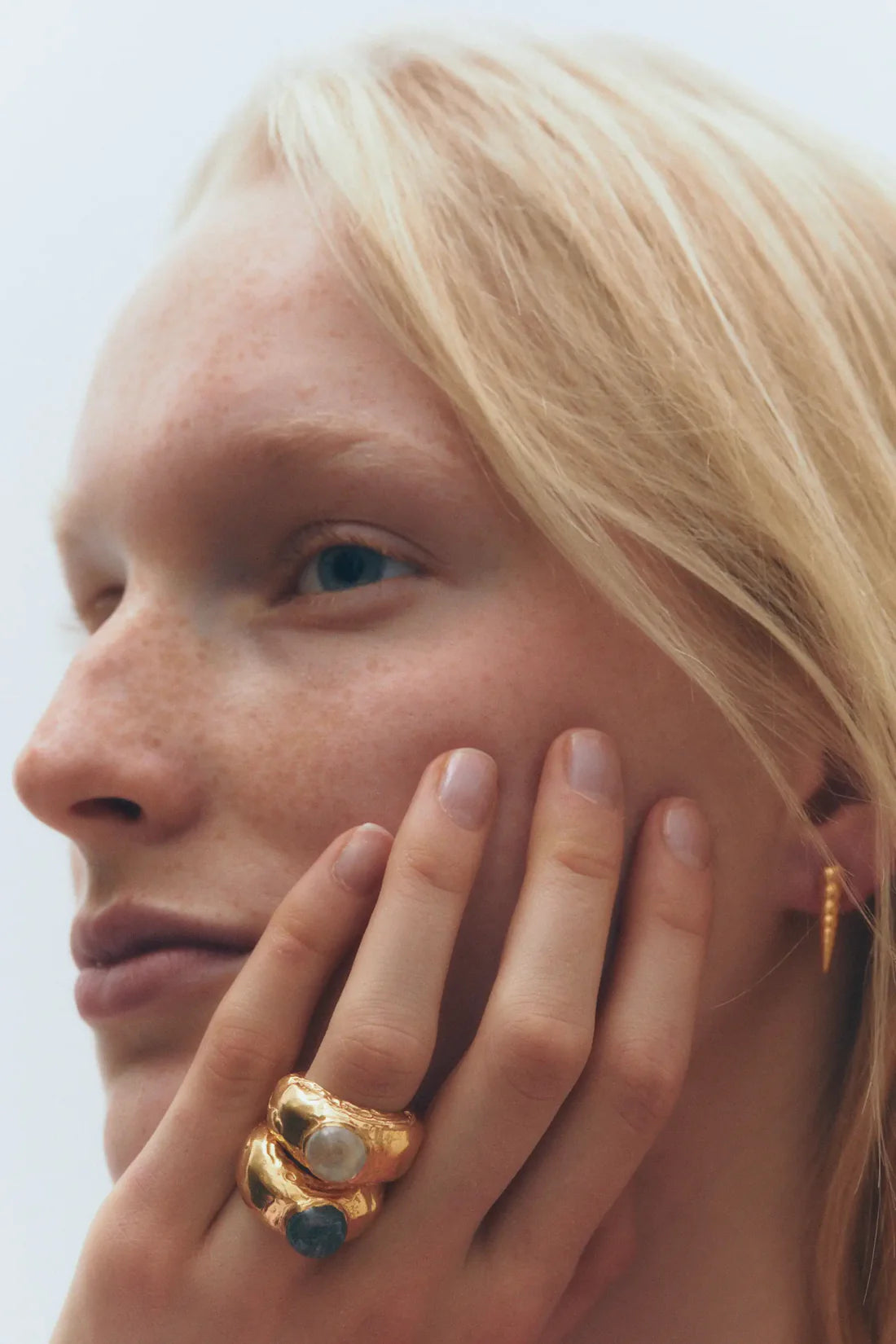 Fruto Melon Ring in Gold