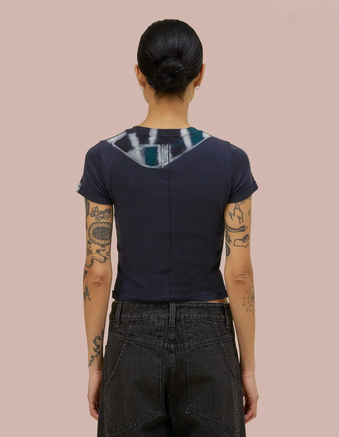 Lapped Baby Tee in Porcupine