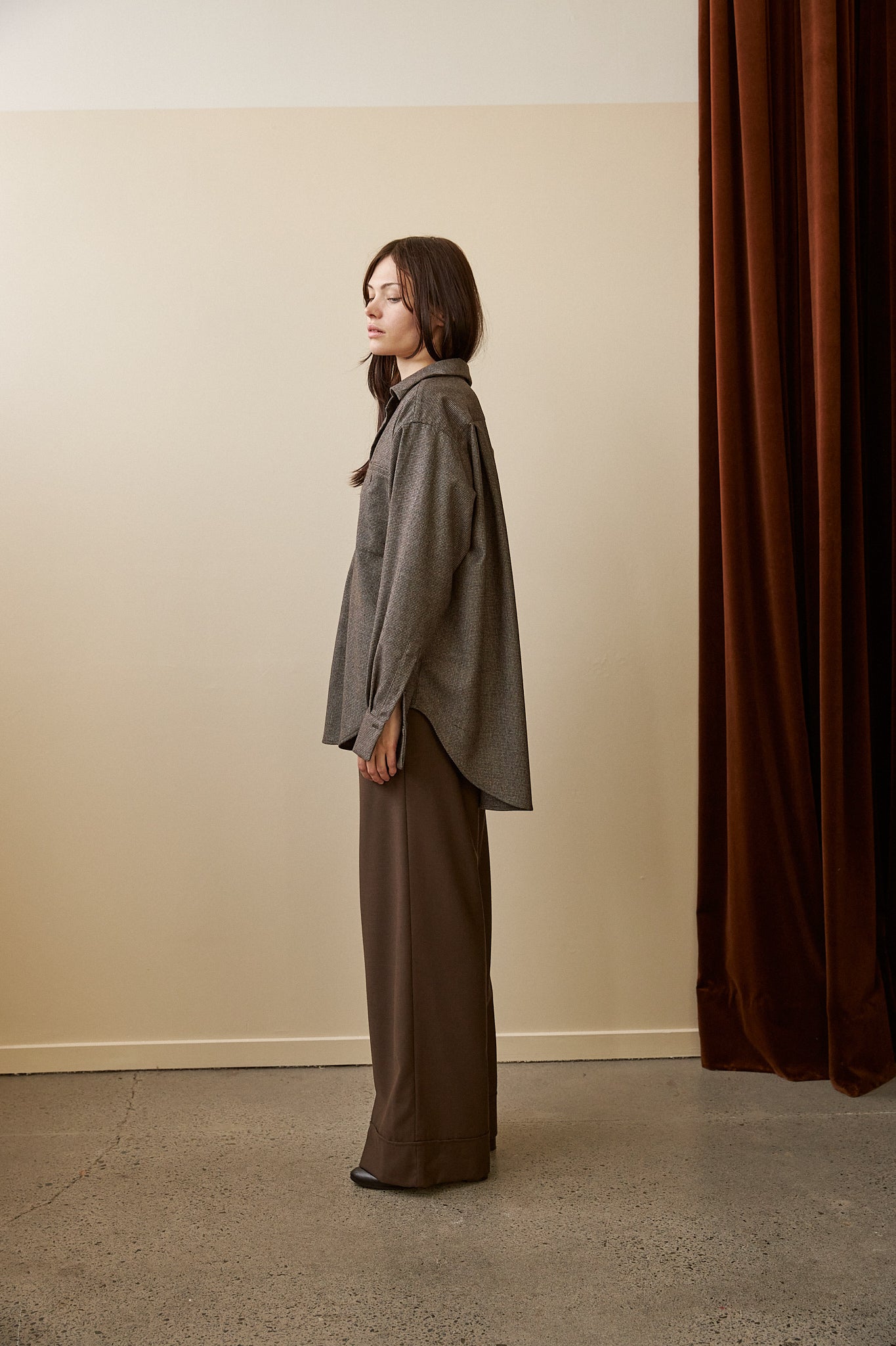 Saudade trouser In Chocolate