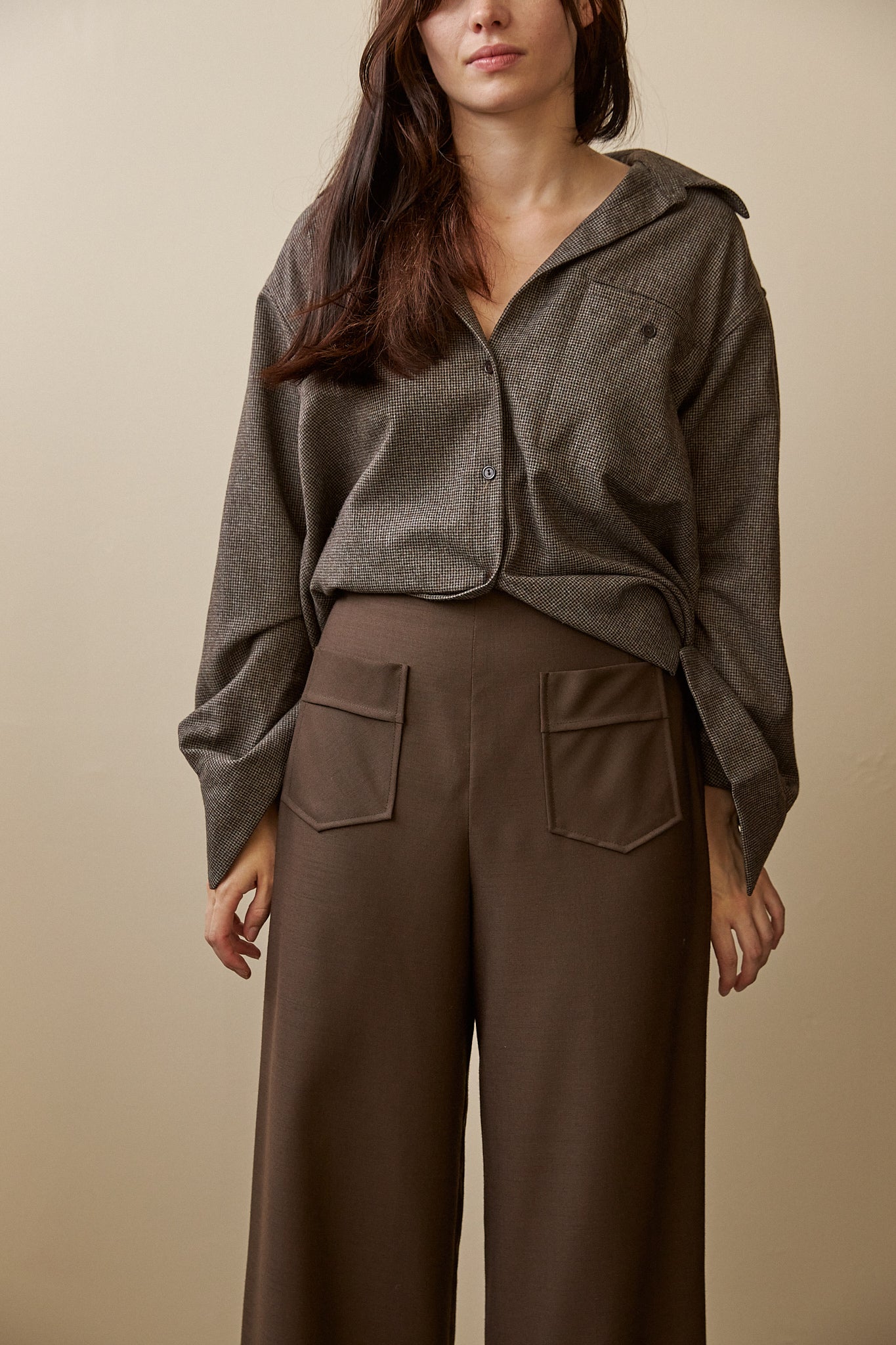 Saudade Trouser in Chocolate