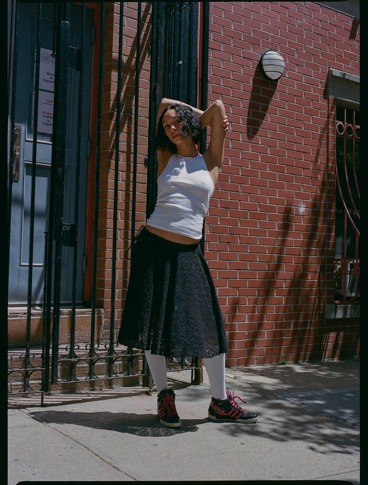 Odette Skirt in Black Lace