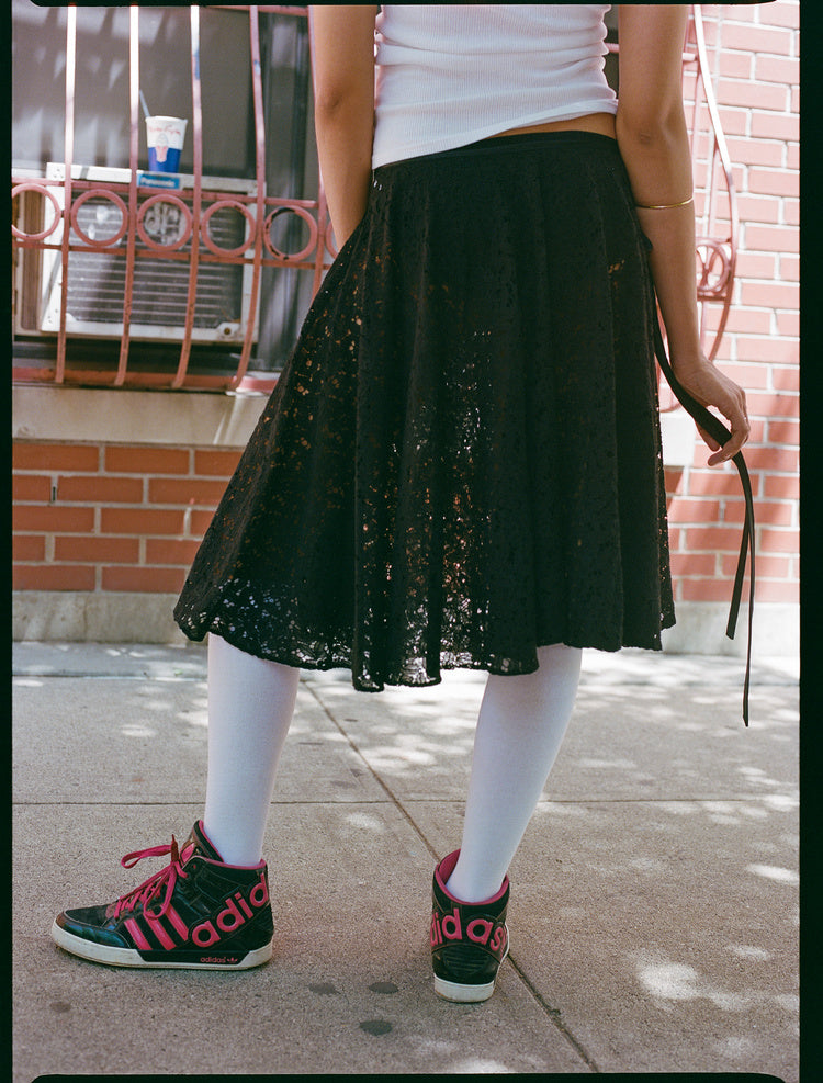 Odette Skirt in Black Lace