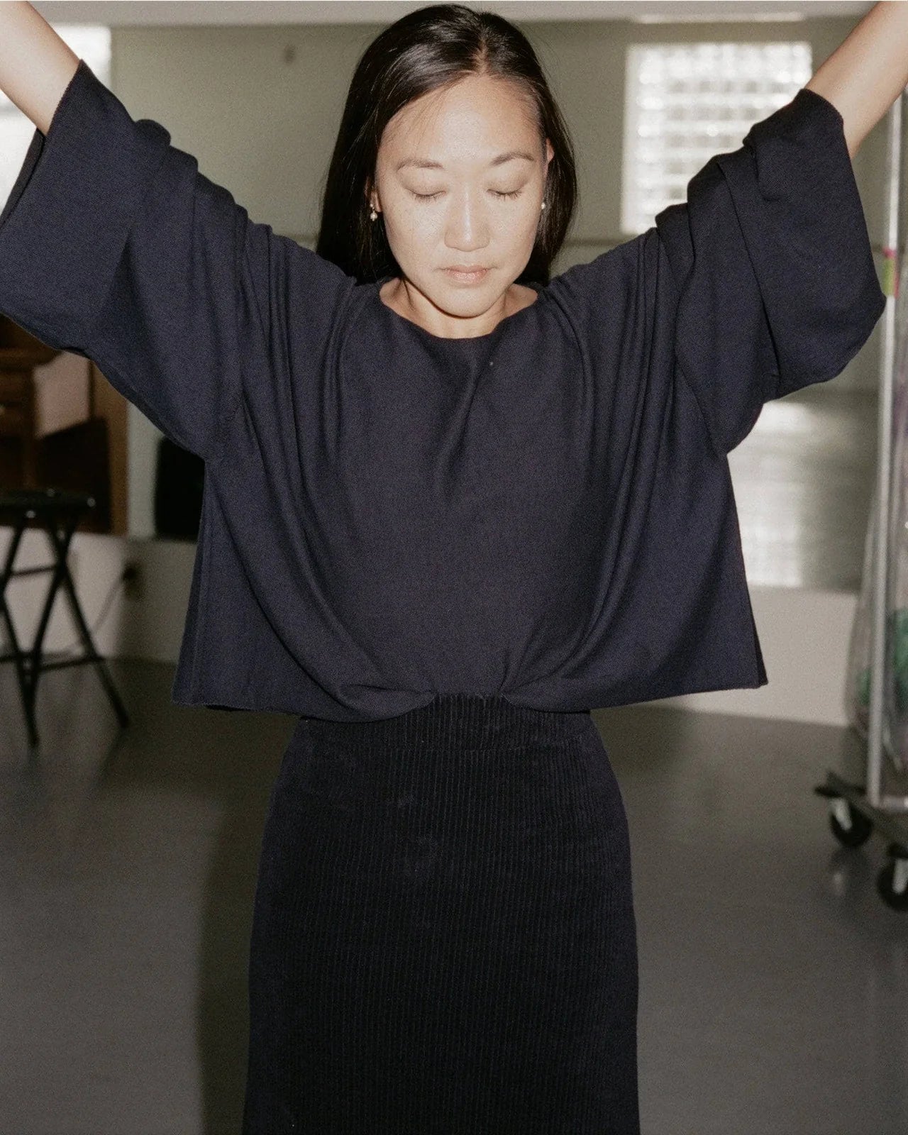 Galu Skirt in Navy