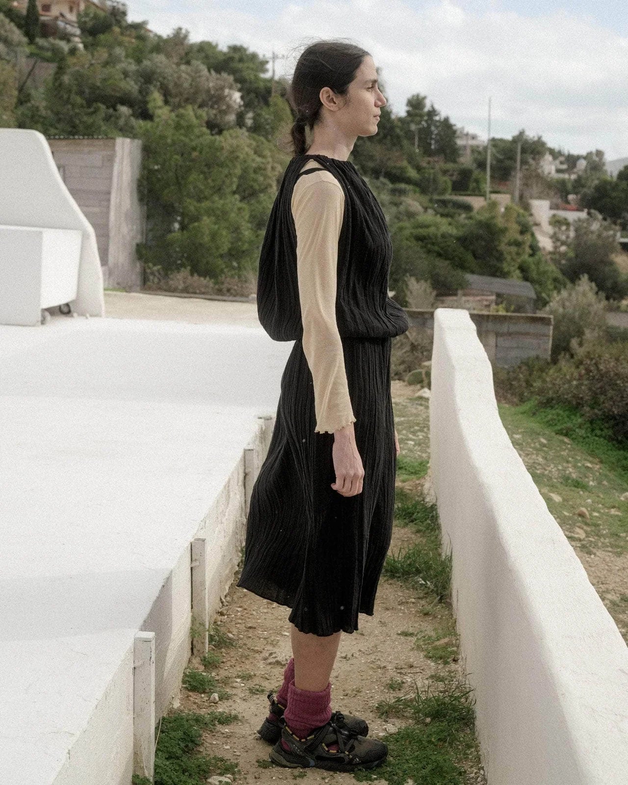 Diph Dress in Black