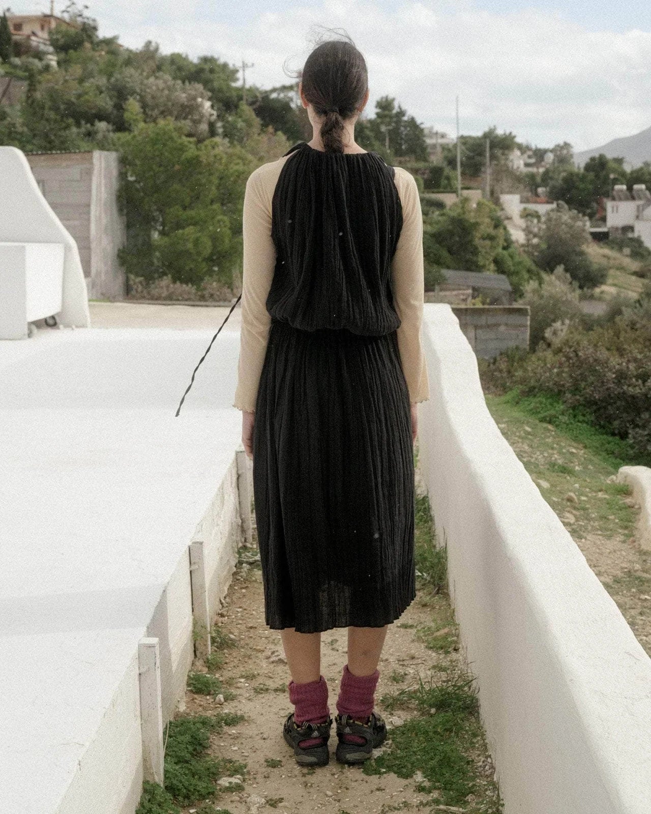 Diph Dress in Black
