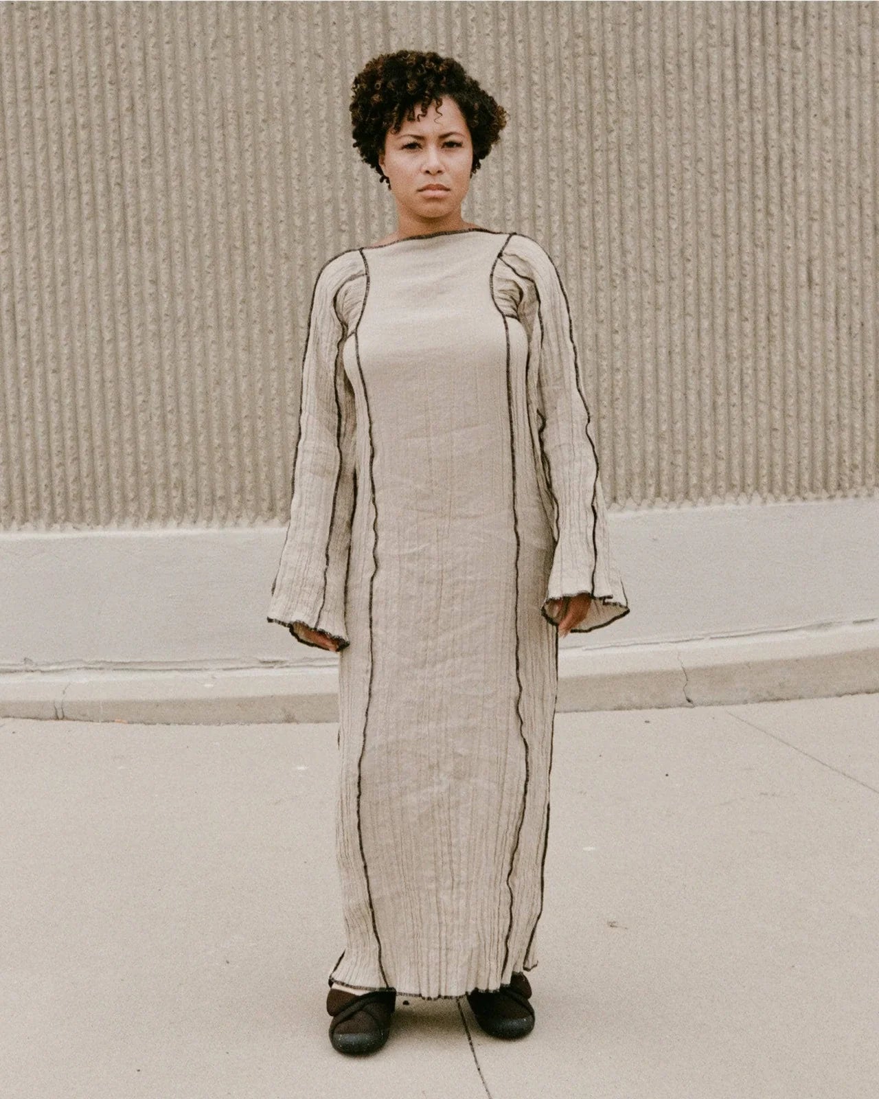 Shok Dress in Undyed