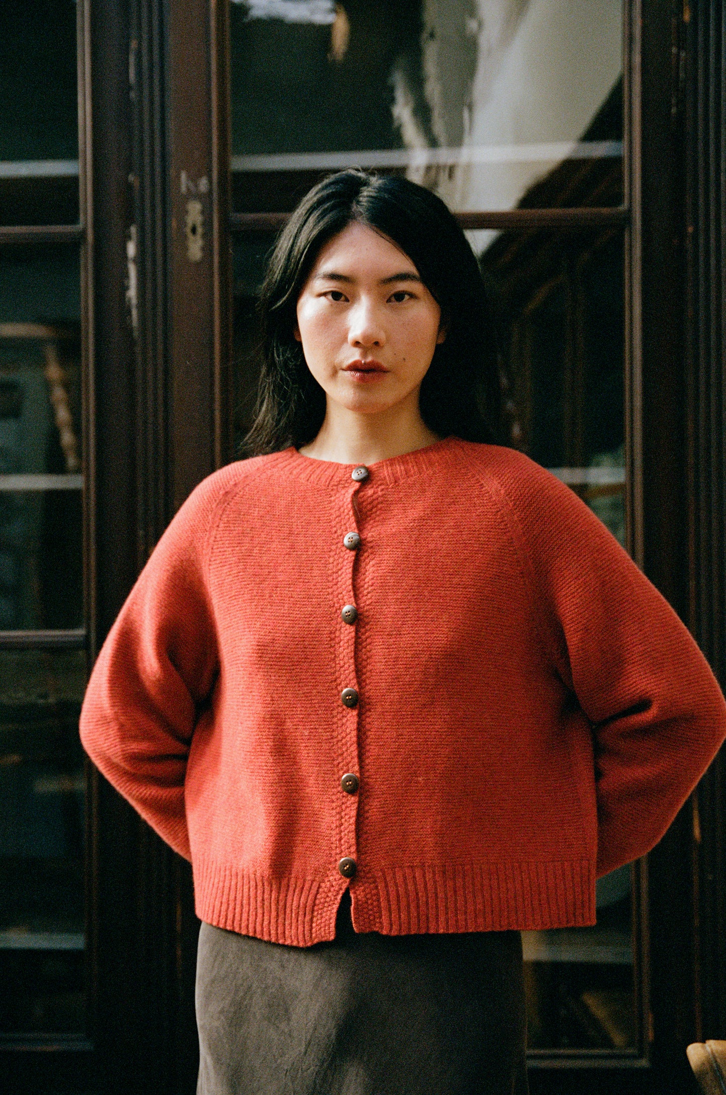 Loft Cardigan in Amber