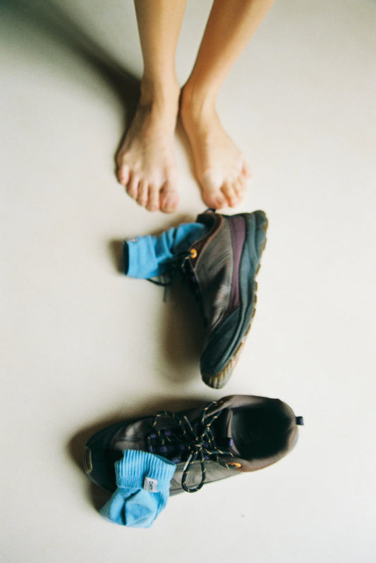 Short Everyday Sock in Blue