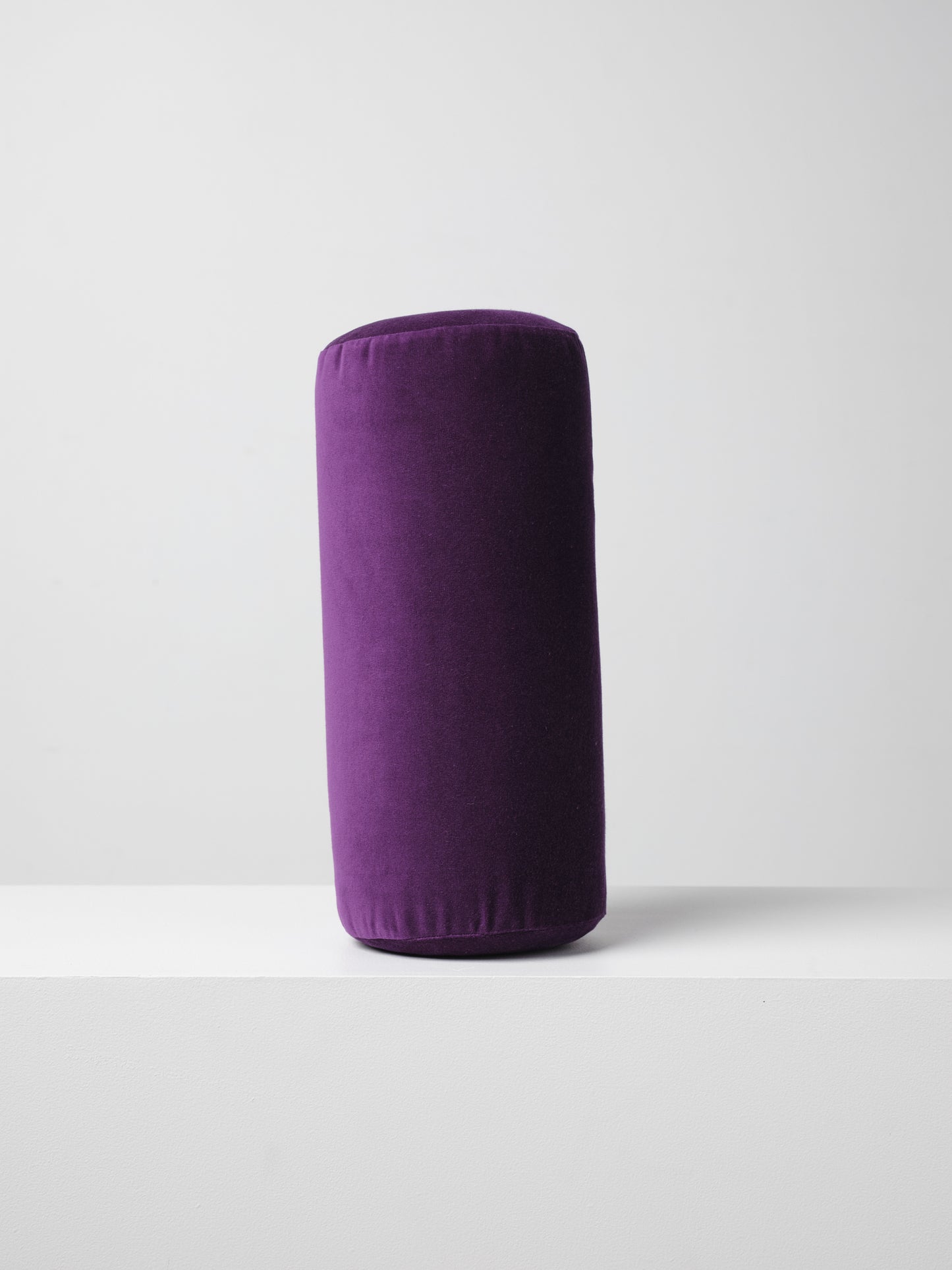 Bolster Cushion in Iris Purple