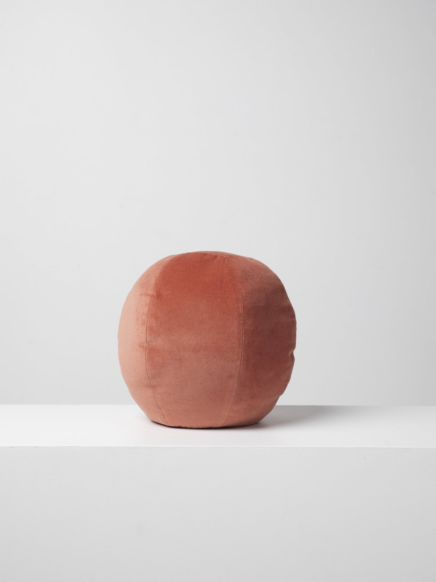 Globe Cushion in Tinned Guava