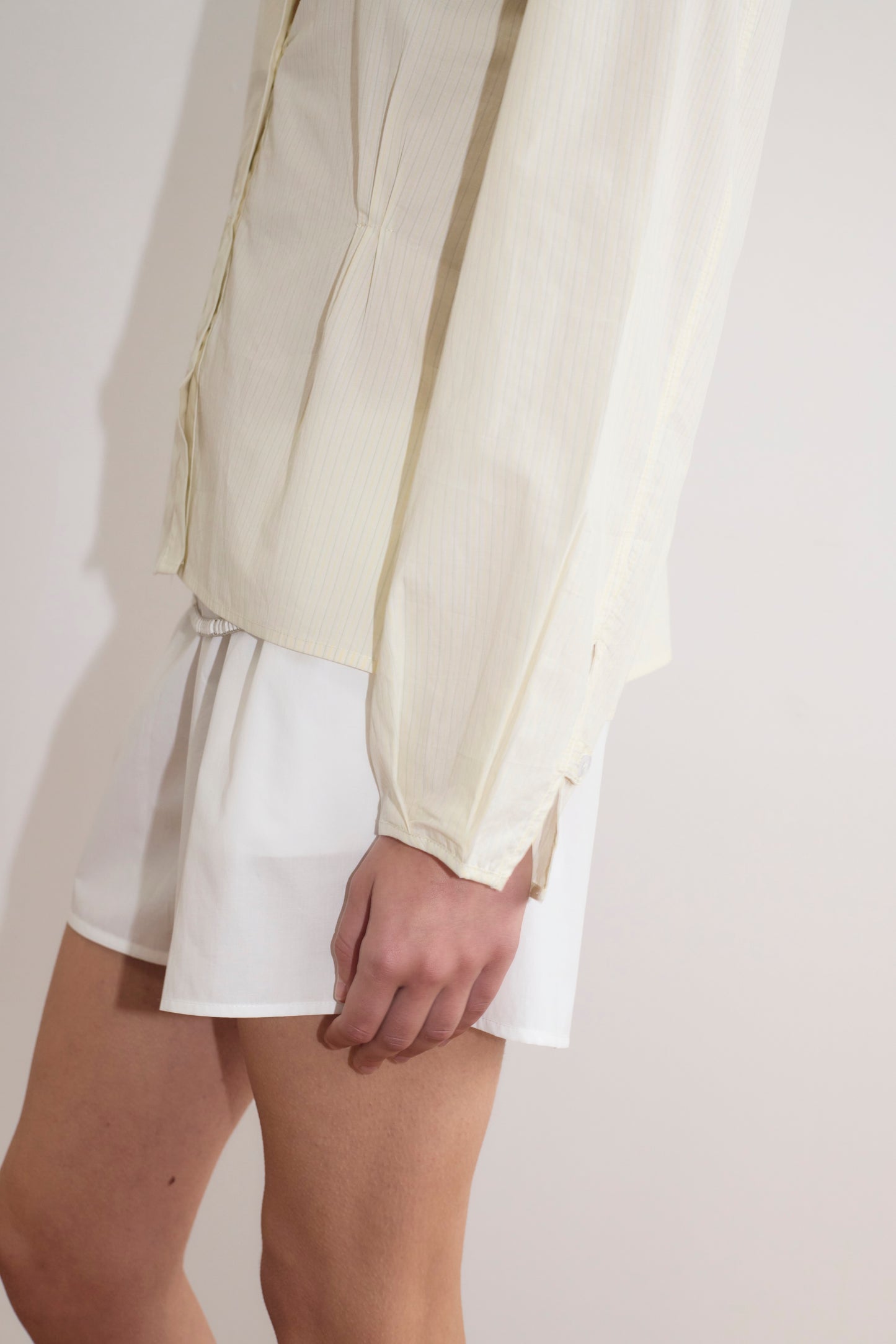 Cami Overshirt in Citrus Stripe