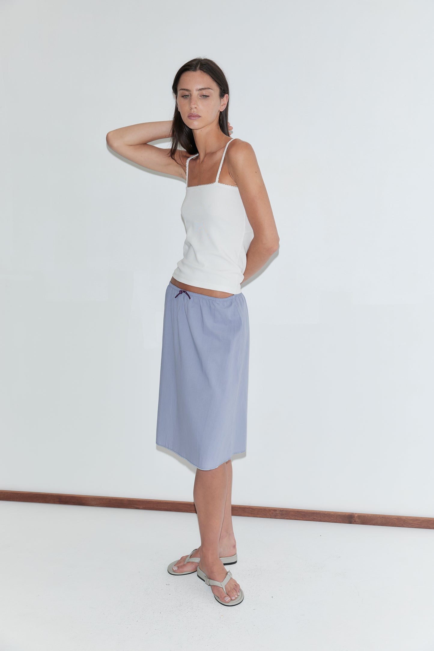 Basic Skirt in Thistle