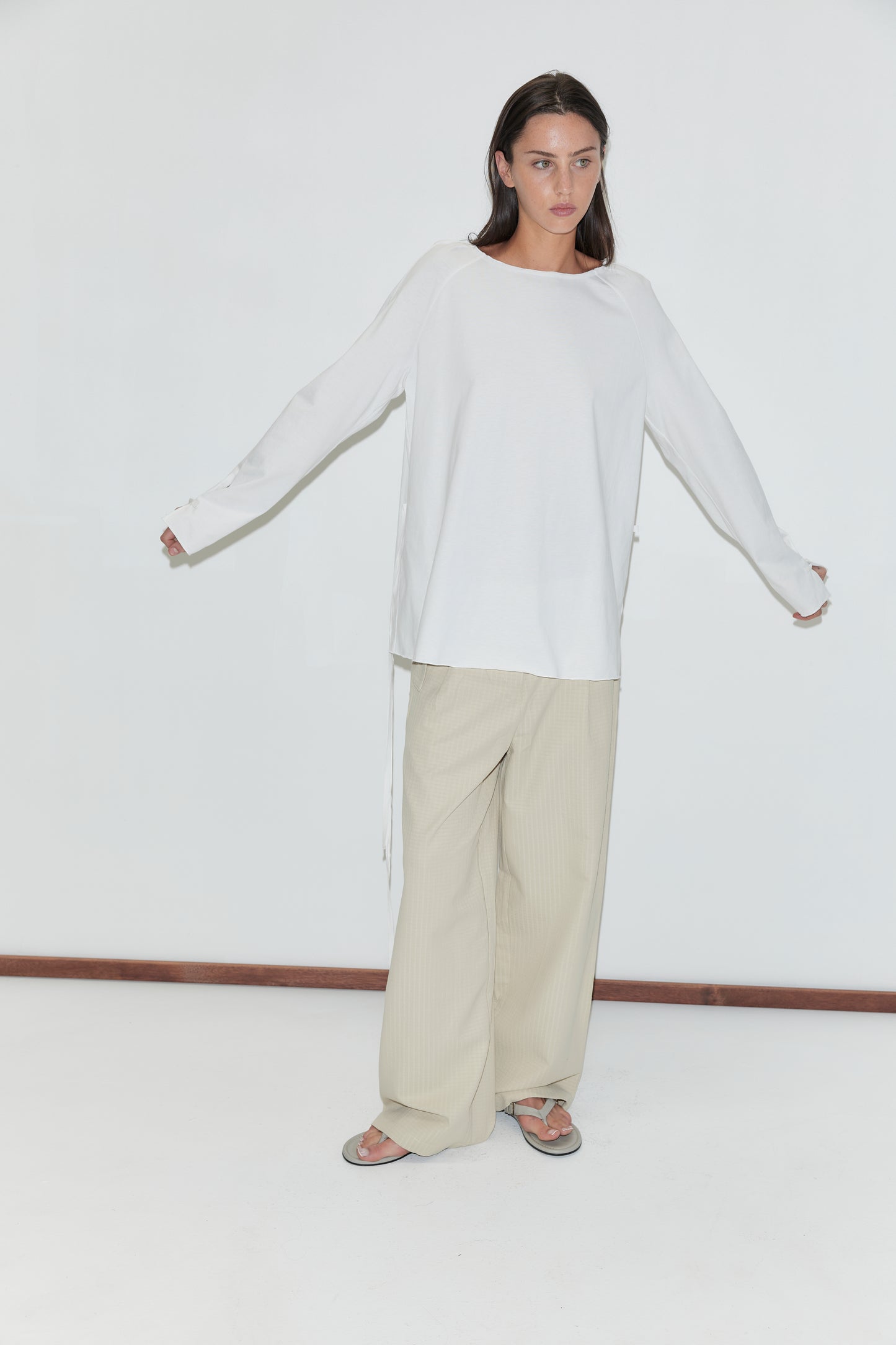 Wided Longsleeve in White