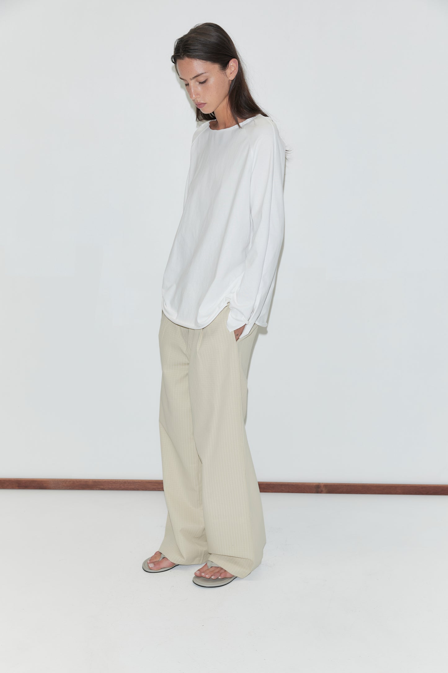 Wided Longsleeve in White