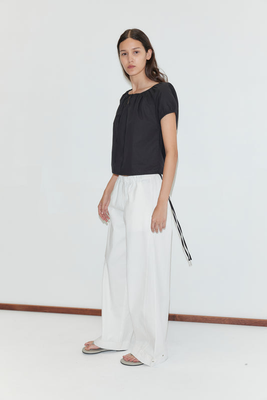 Tie Top in Black