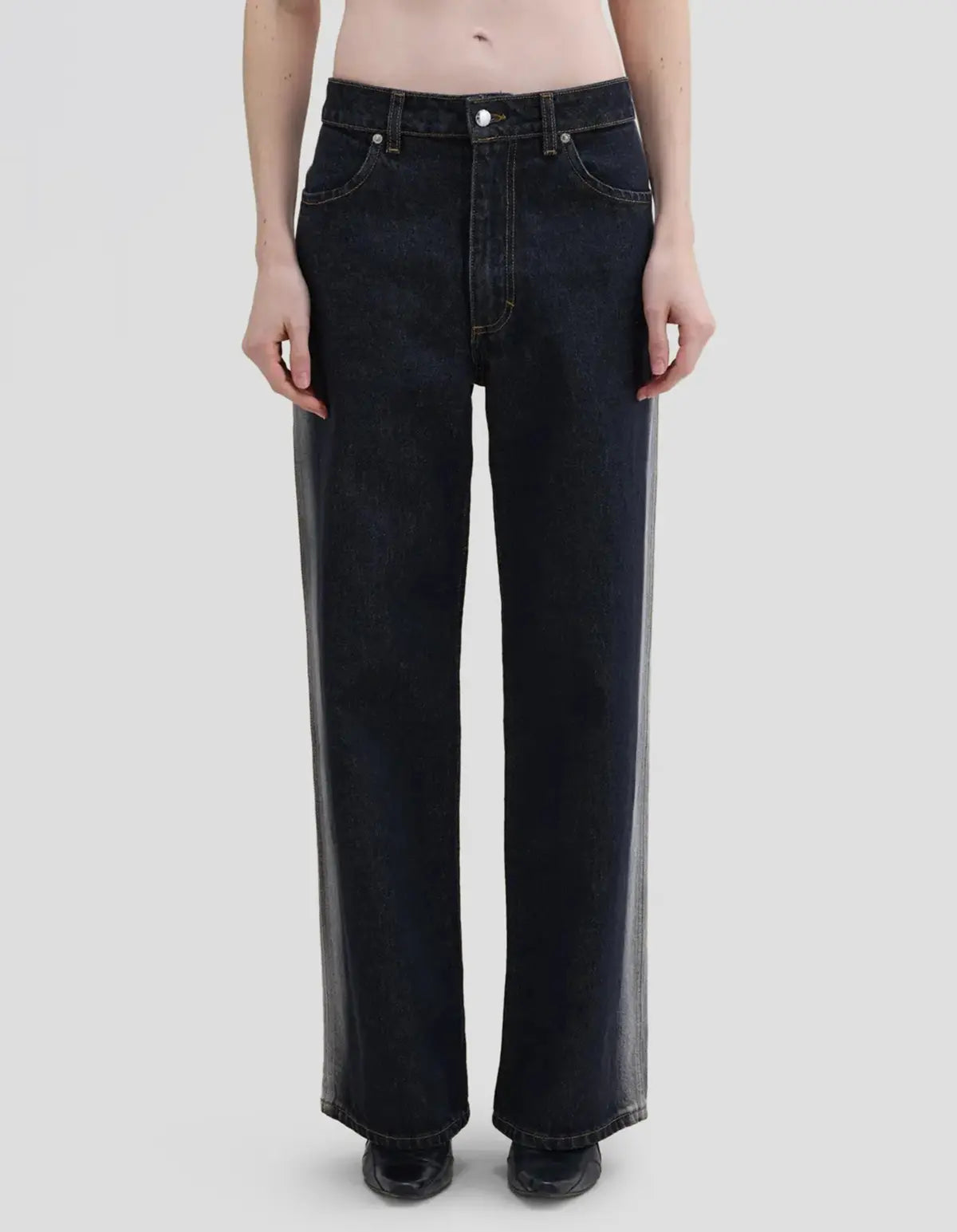 Wide Leg Jean in Haze