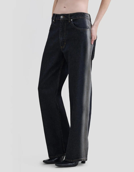 Wide Leg Jean in Haze