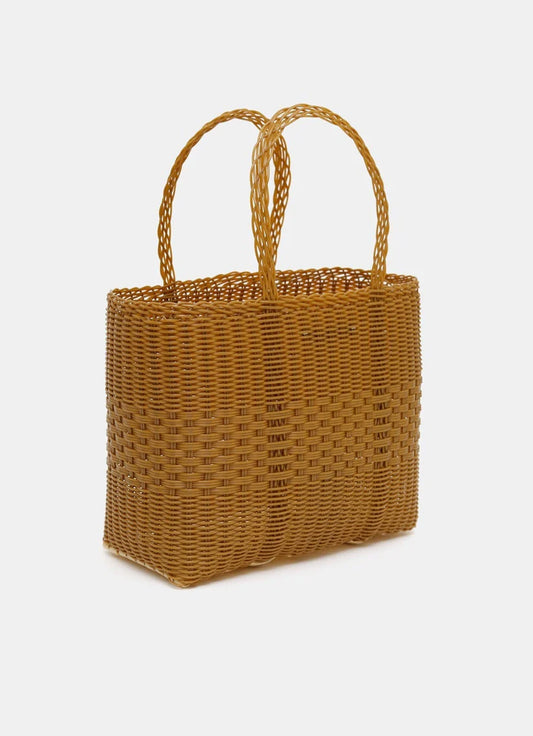 Lace Tote Small in Tobacco