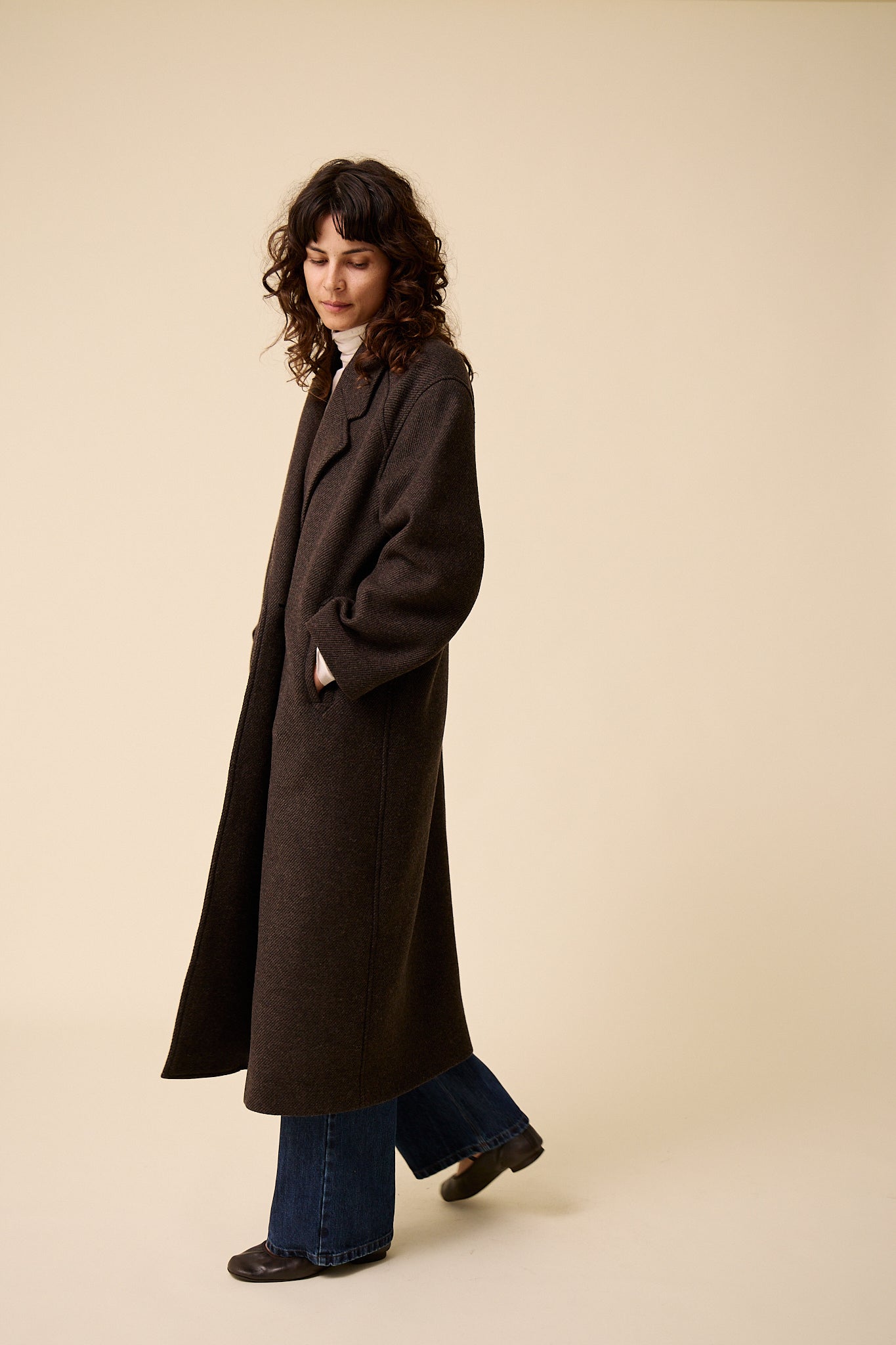 Tezeta Coat in Mocha
