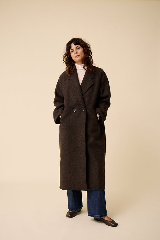 Tezeta Coat in Mocha