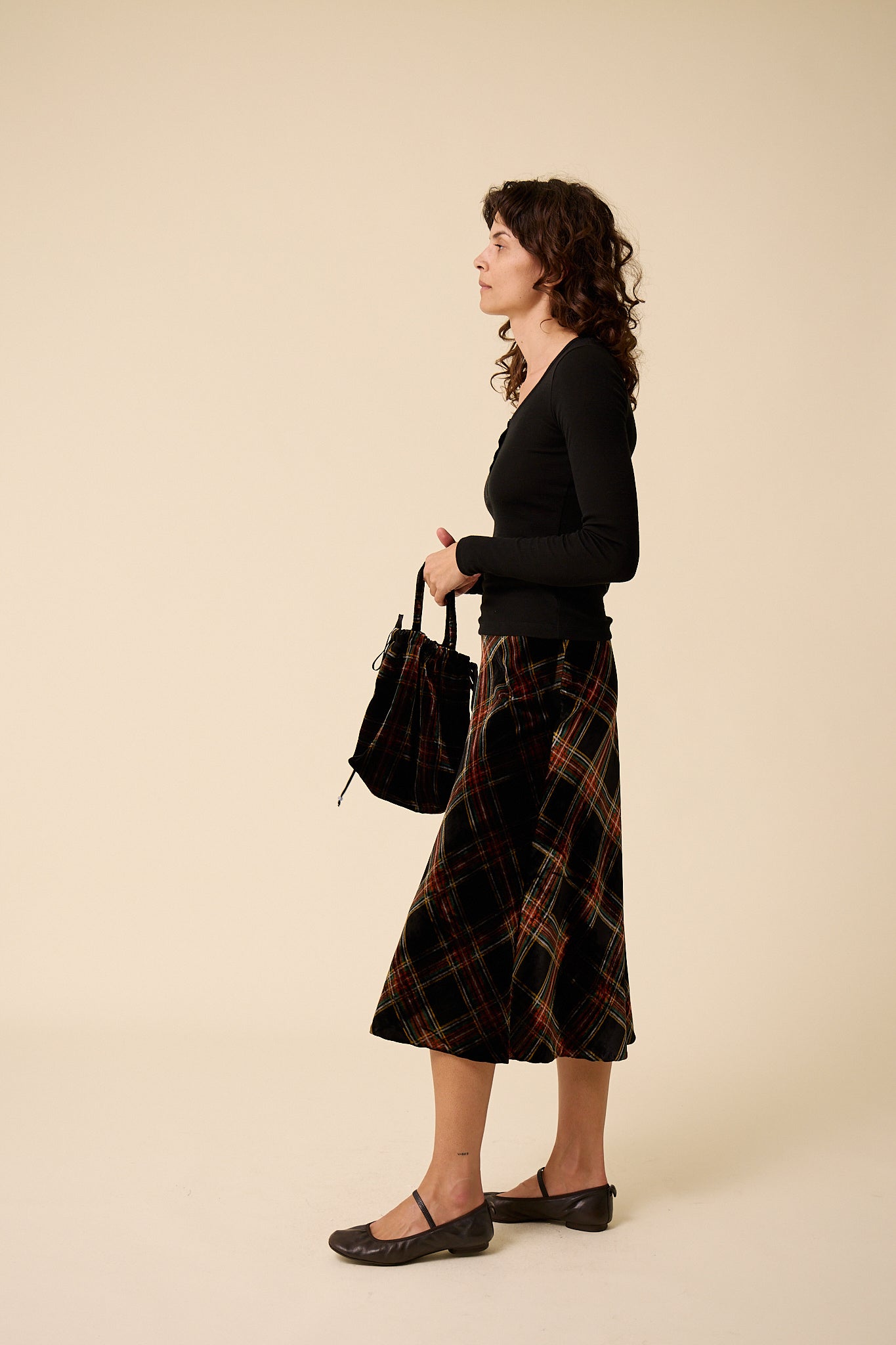 Rita Skirt in Tartan