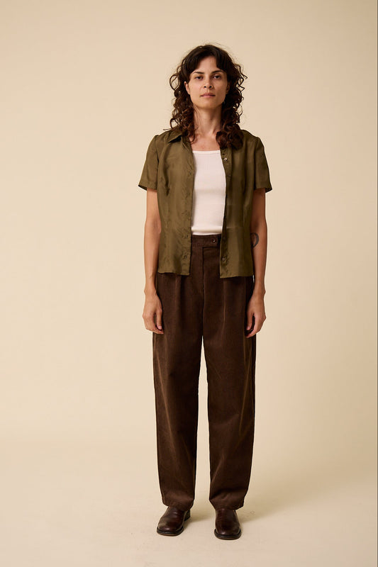 Henri Trouser in Chocolate