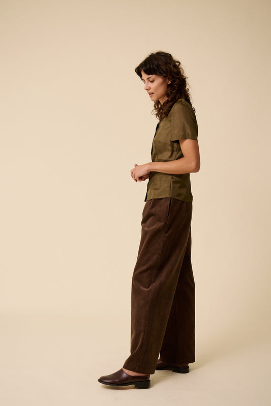 Henri Trouser in Chocolate