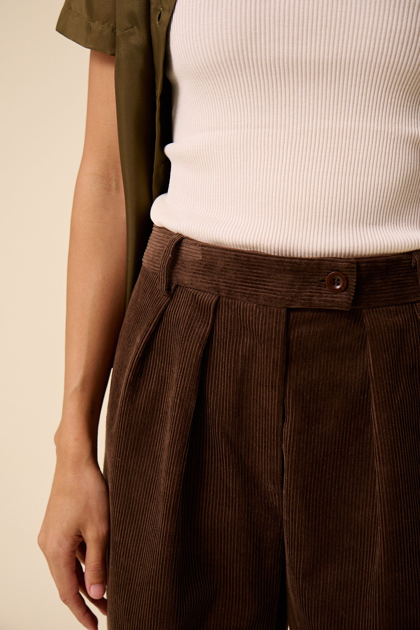 Henri Trouser in Chocolate