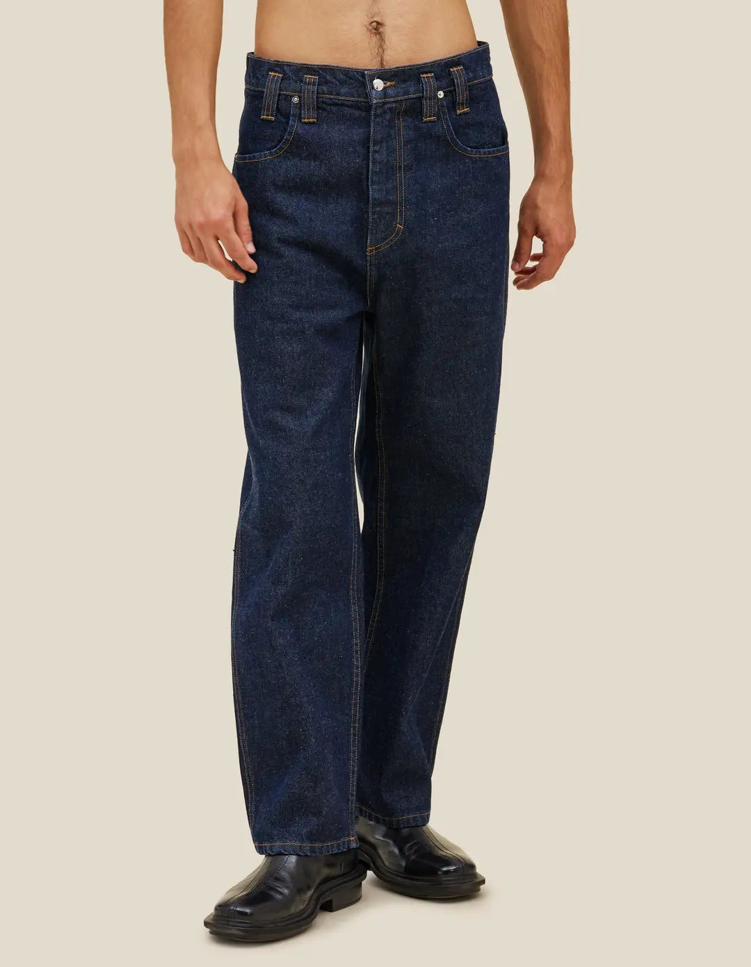 Baggy Jean in Rinse