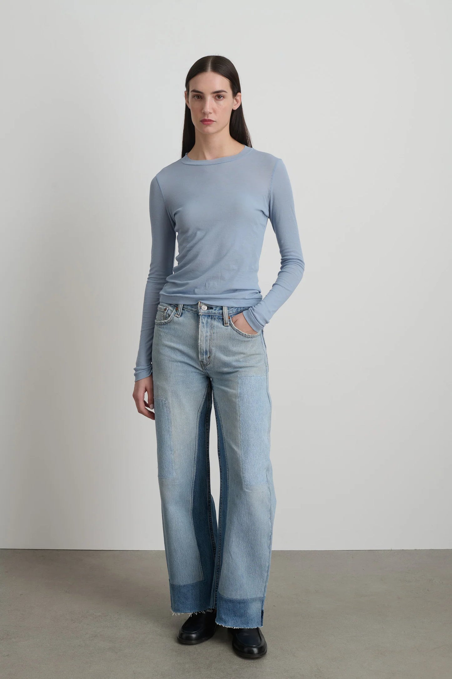 Reworked Culotte in Vintage Indigo