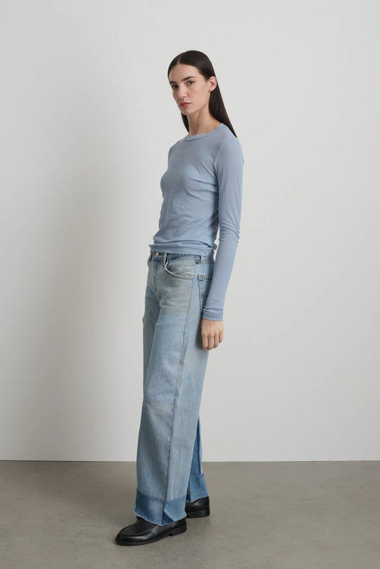 Reworked Culotte in Vintage Indigo