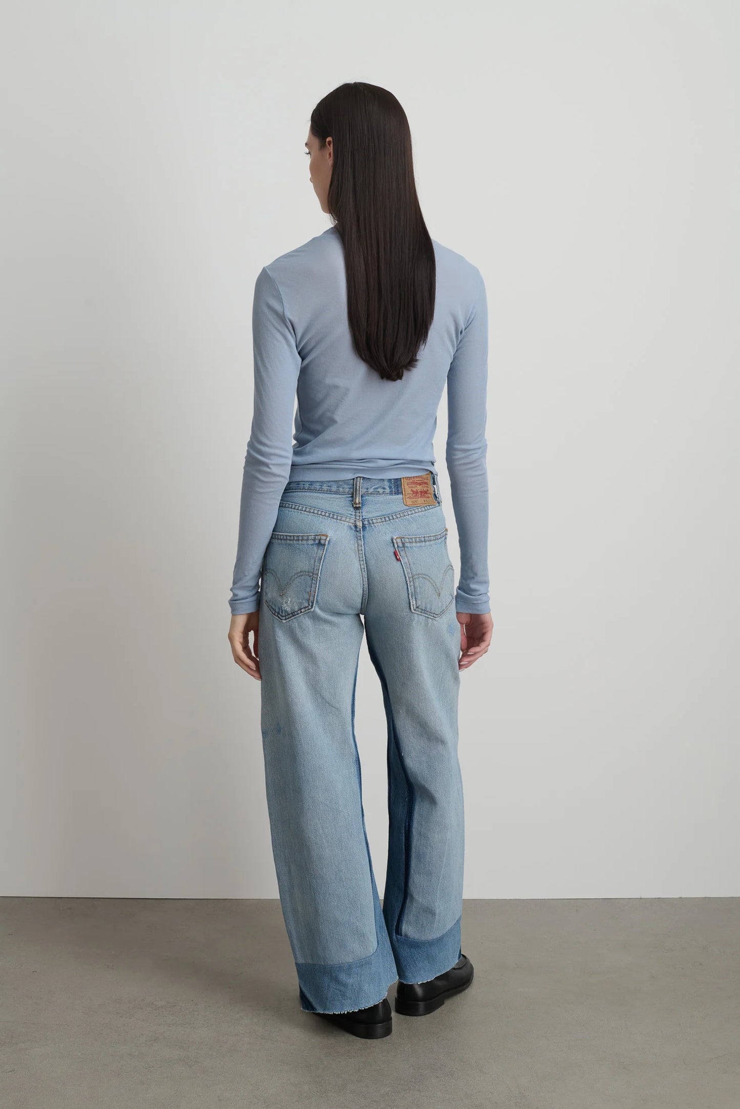 Reworked Culotte in Vintage Indigo
