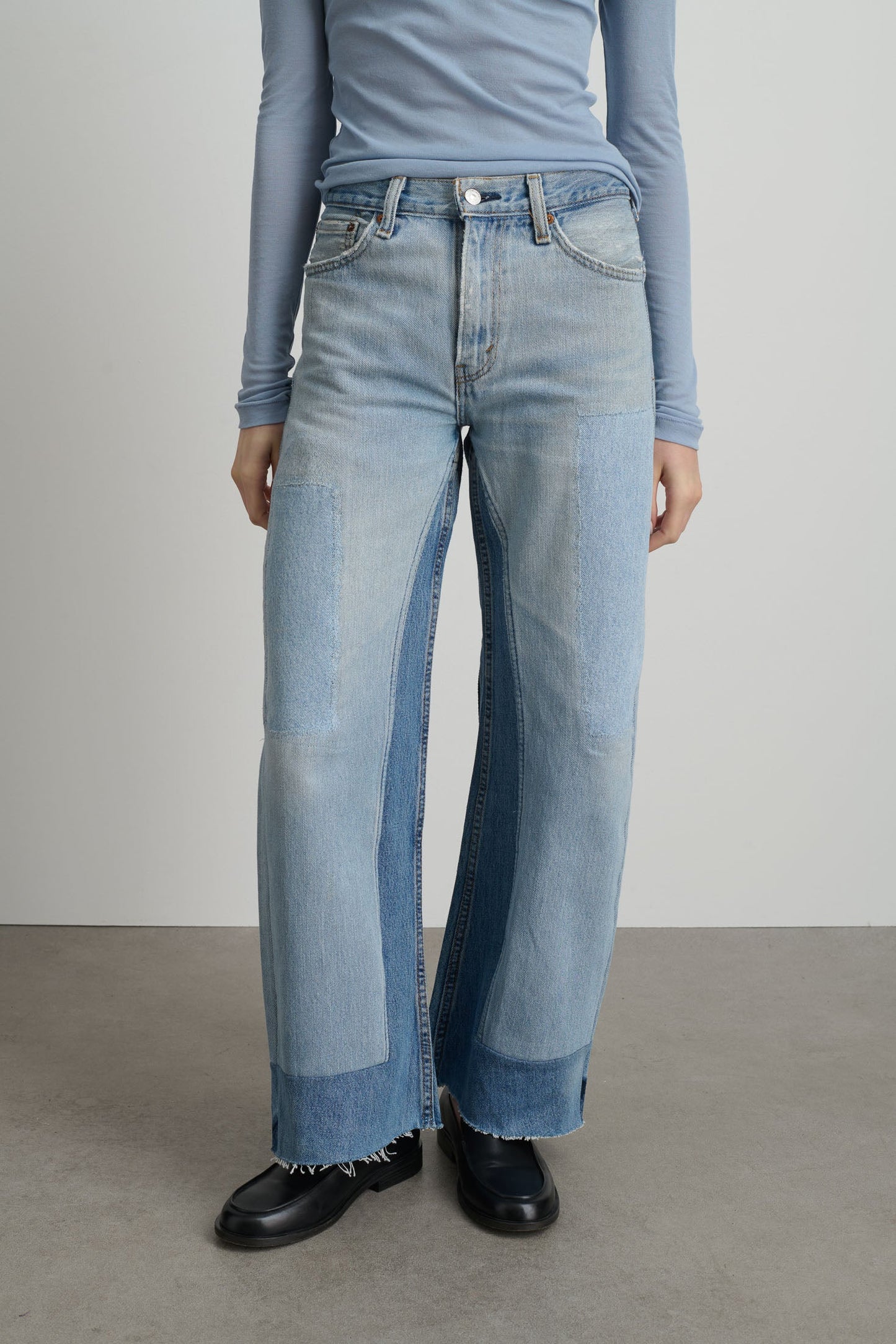Reworked Culotte in Vintage Indigo