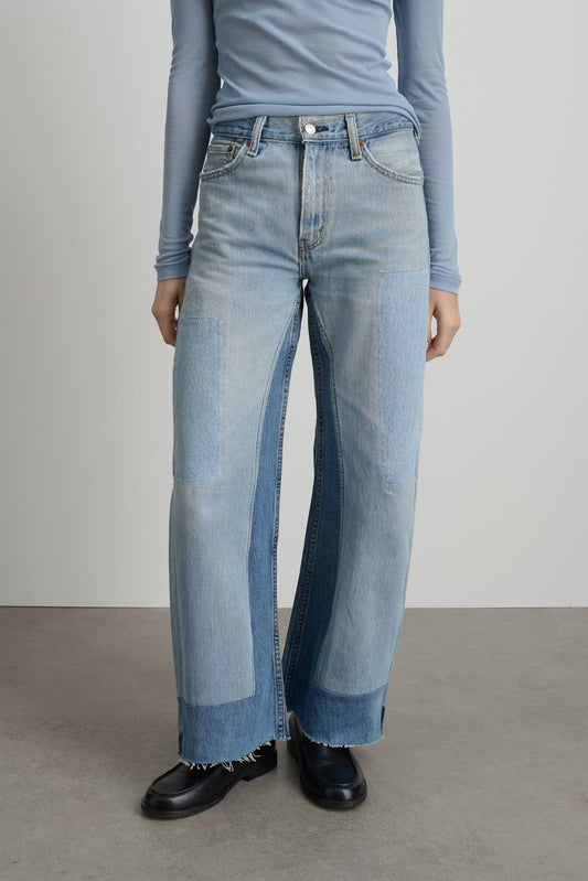 Reworked Culotte in Vintage Indigo