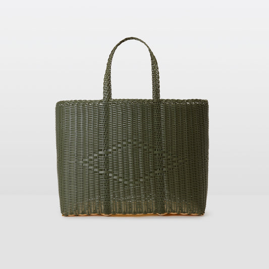 Basket Tote Large in Cactus
