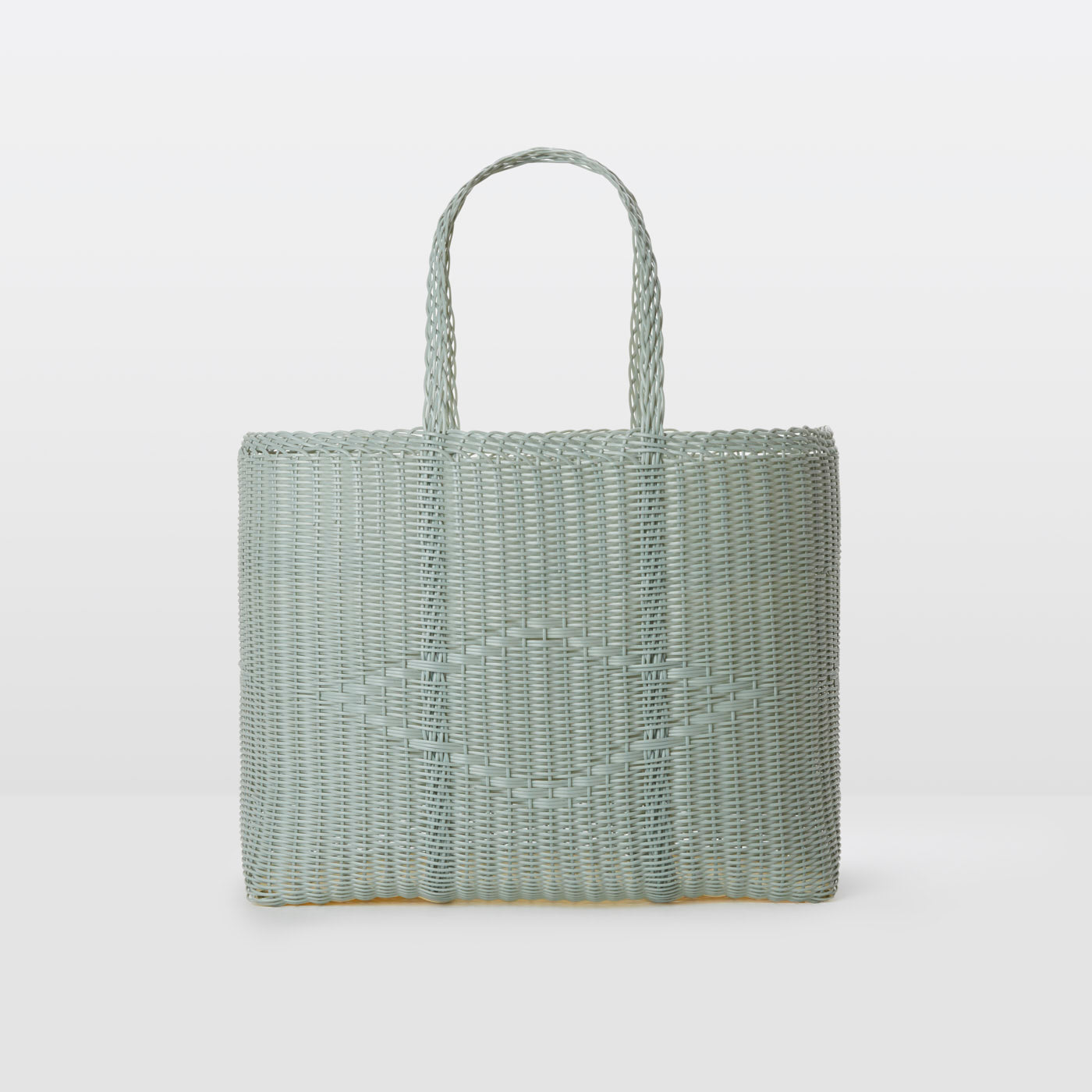 Basket Tote Large in Eucalyptus