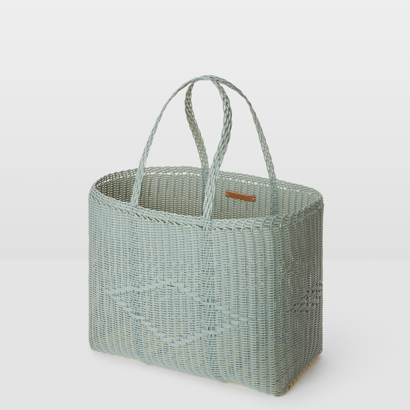 Basket Tote Large in Eucalyptus