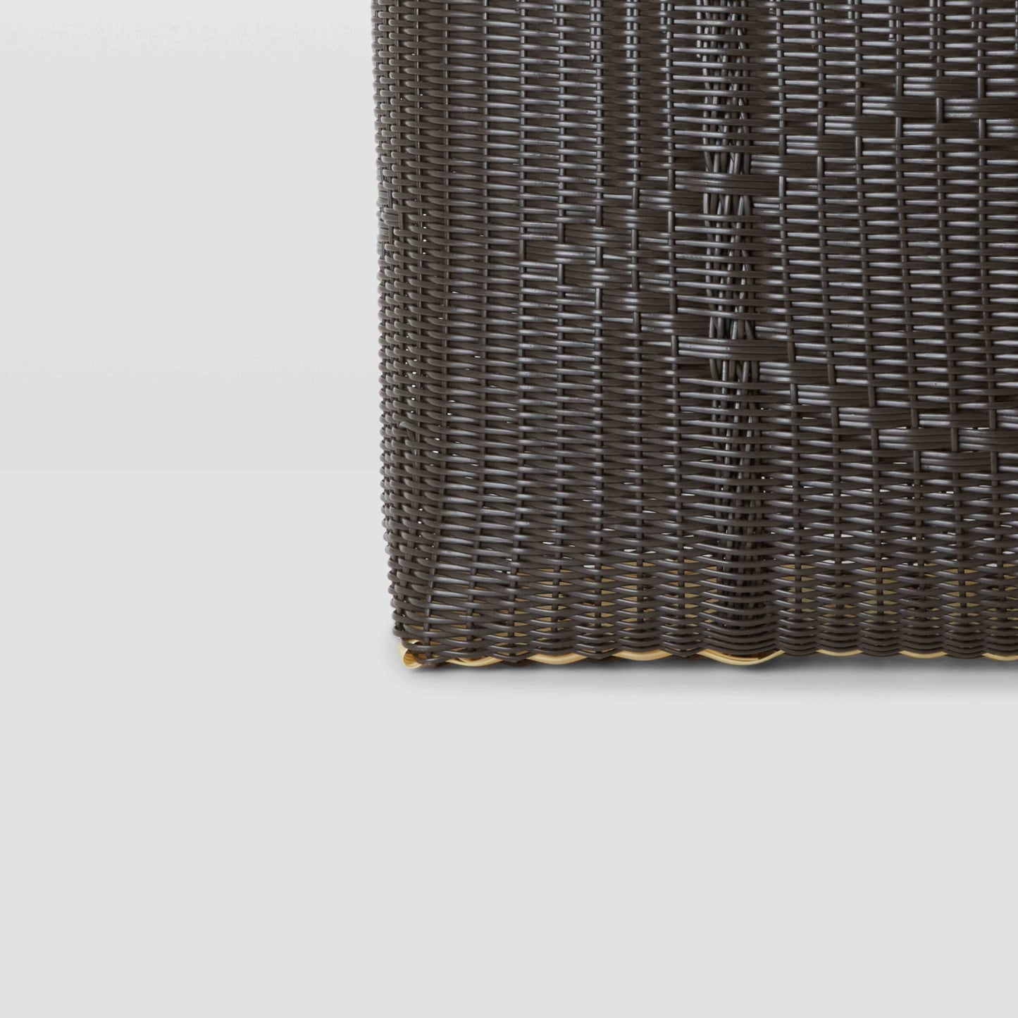 Preorder Basket Tote Large in Midnight Brown