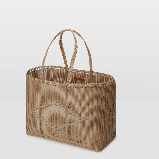 Preorder Basket Tote Large in Sand