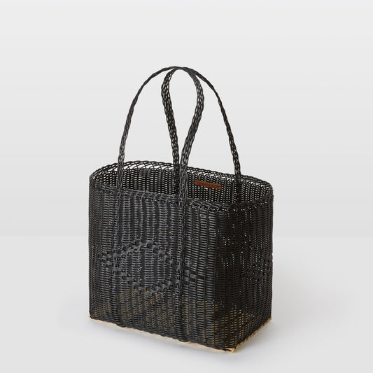 Basket Tote Medium in Black