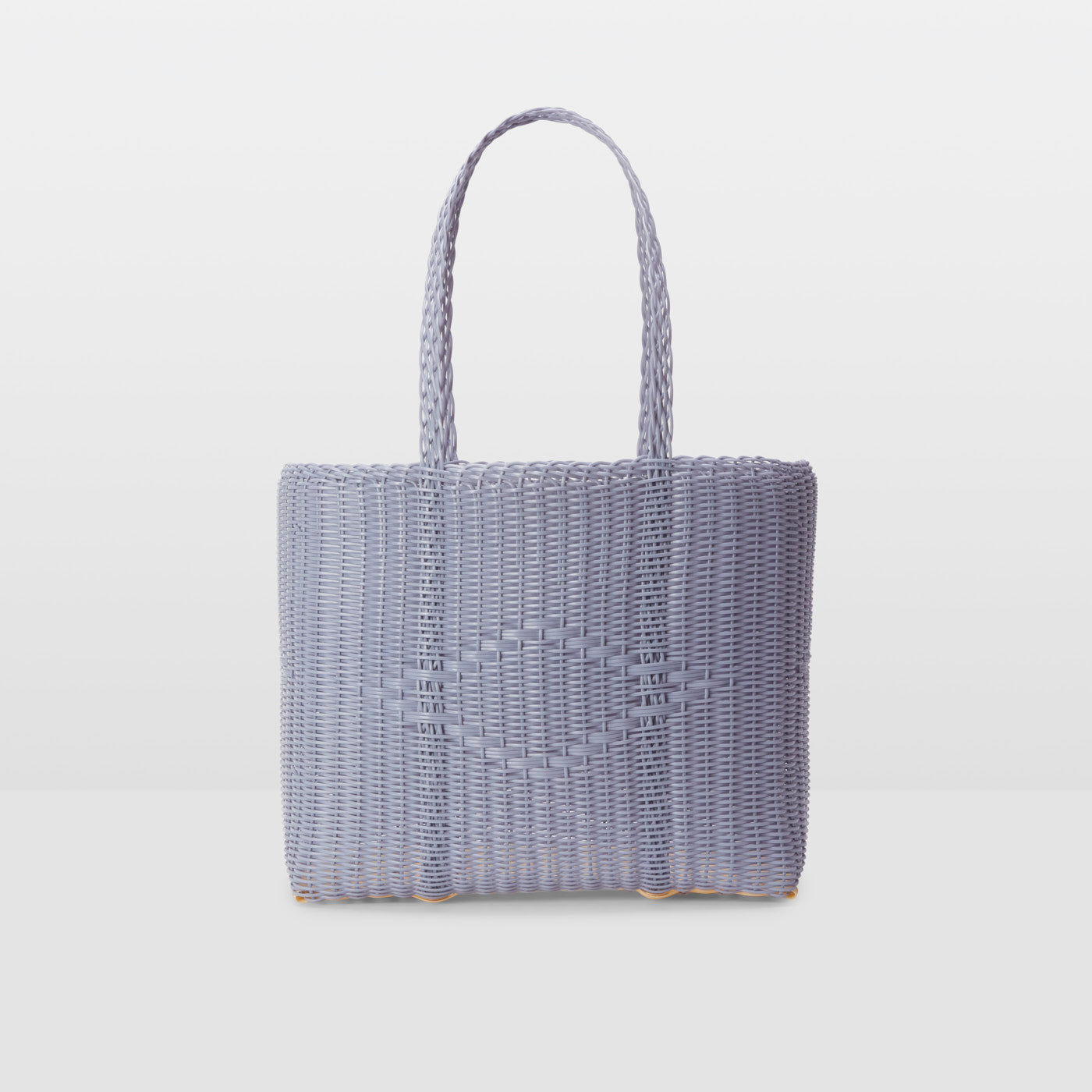 Basket Tote Medium in Blue Lilac