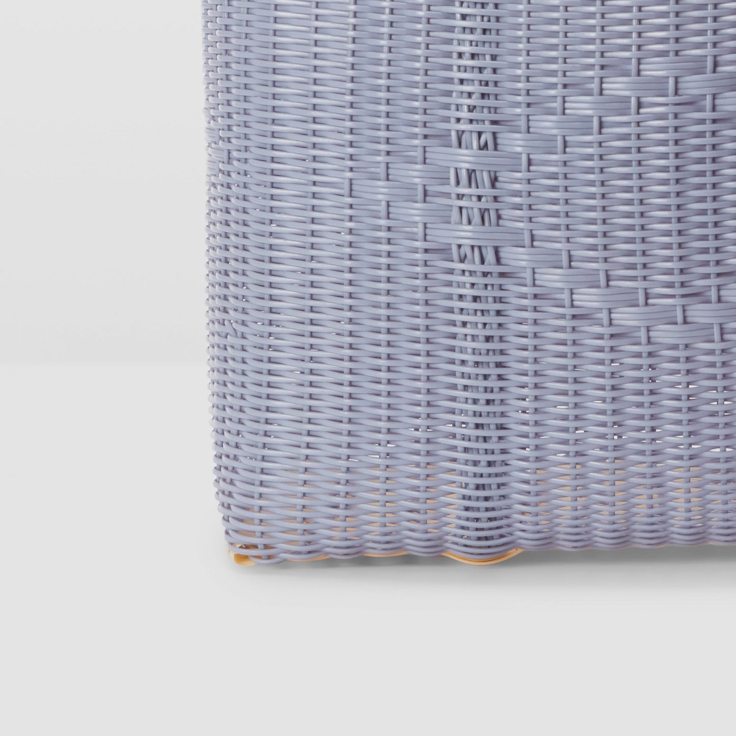 Basket Tote Medium in Blue Lilac