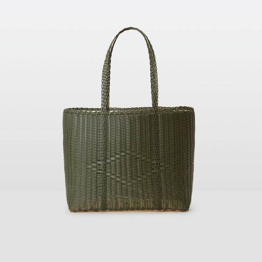 Basket Tote Medium in Cactus