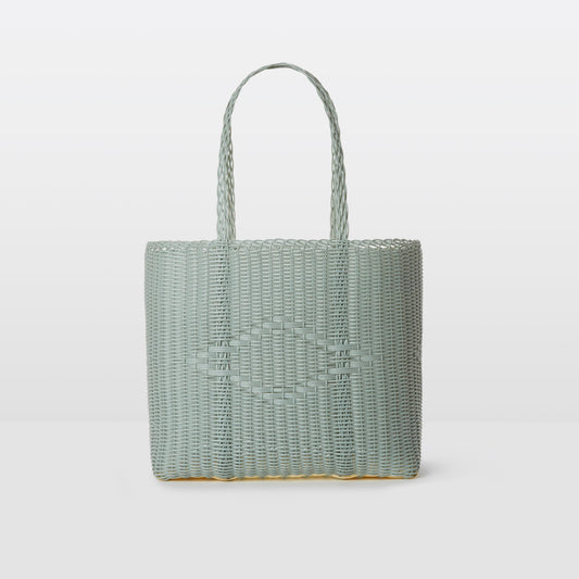 Basket Tote Medium in Eucalyptus