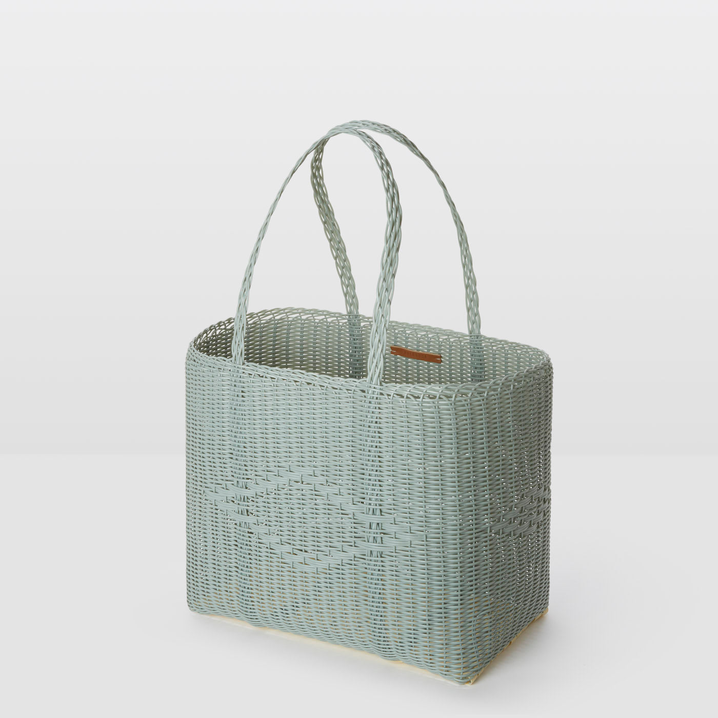 Basket Tote Medium in Eucalyptus
