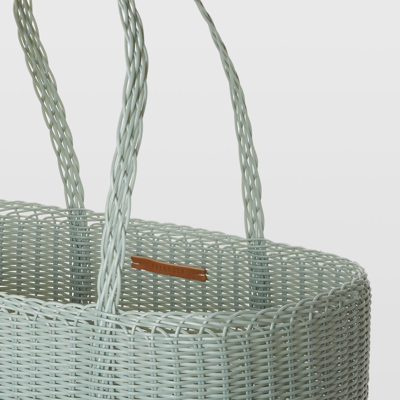 Basket Tote Medium in Eucalyptus