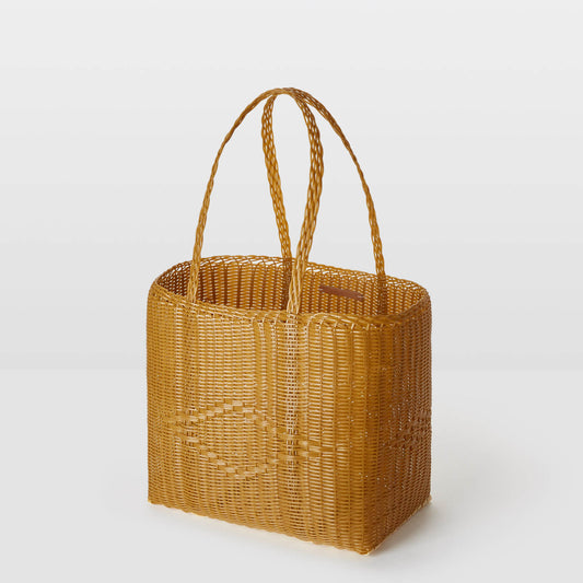 Basket Tote Medium in Tobacco